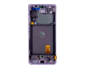 Samsung Galaxy S20 FE G780F, 5G G781B Beeldscherm en Digitizer met Frame Cloud Lavender Service Pack