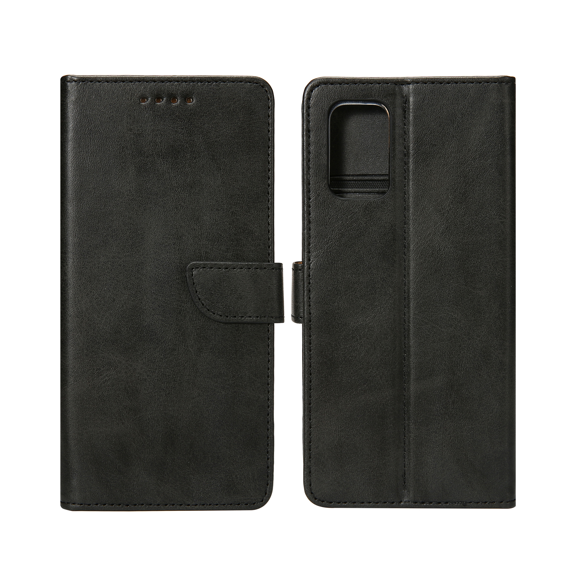 Rixus Boekhoesje Voor Samsung Galaxy A51 4G, A51 5G Zwart