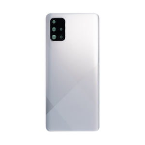 Samsung Galaxy A71 A715F achterkant met lensprisma Crush Silver OEM