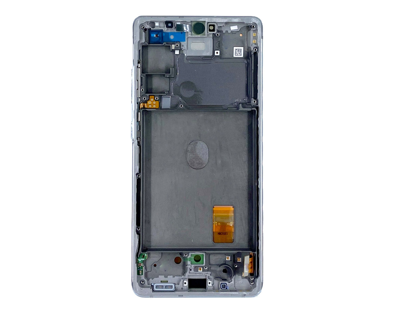 Samsung Galaxy S20 FE G780F, 5G G781B Beeldscherm en Digitizer met Frame Cloud White Service Pack