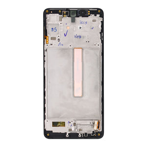 Samsung Galaxy M53 M536B Beeldscherm en Digitizer met Frame Zwart Service Pack