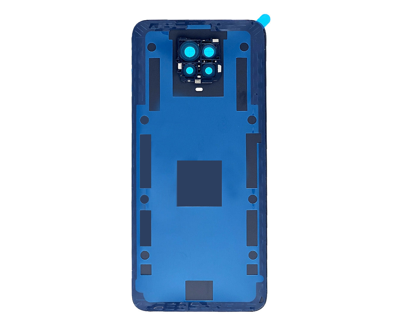 Xiaomi Redmi Note 9 Pro achterkant met lens Interstellar Grey OEM