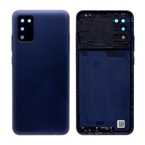 Samsung Galaxy A02s A025F achterkant met lens blauw OEM
