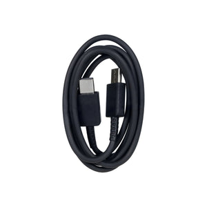 Samsung Fast Charger With USB-A To USB-C Cable 100cm 15W Black Original Retail Box