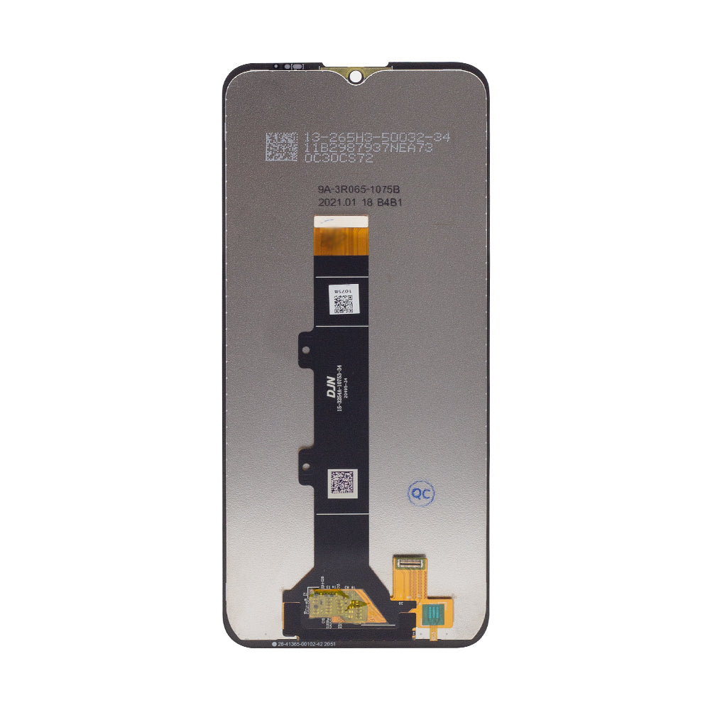 Motorola Moto G30-scherm en digitizer zonder frame, zwart, OEM