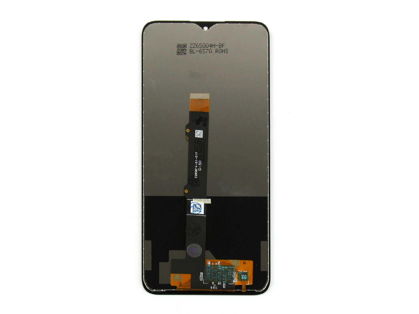 Motorola Moto G50 (2021) Scherm en digitizer zonder frame Zwart OEM