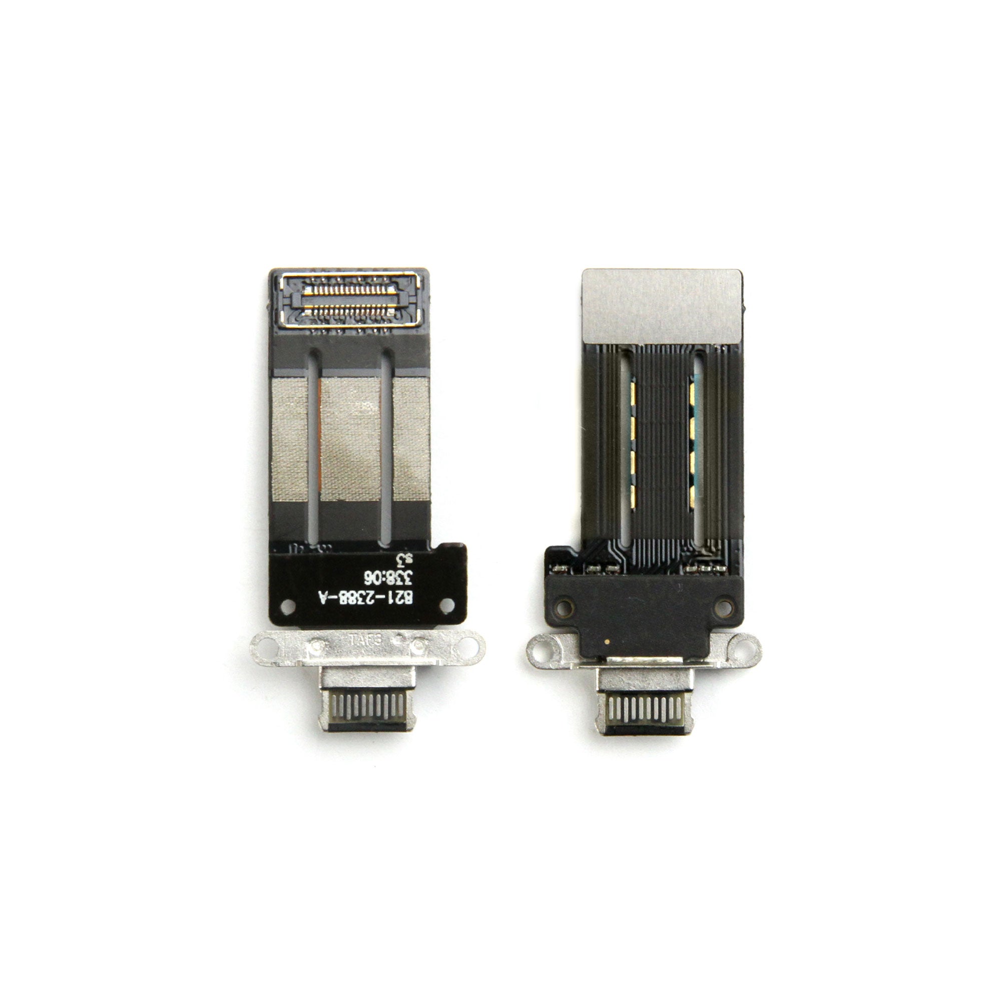 For Apple iPad Pro 11 inch (2021, 2022), iPad Pro 12,9 inch (2021, 2022) Systeem Opladen Flex Ruimte Grijs Getrokken