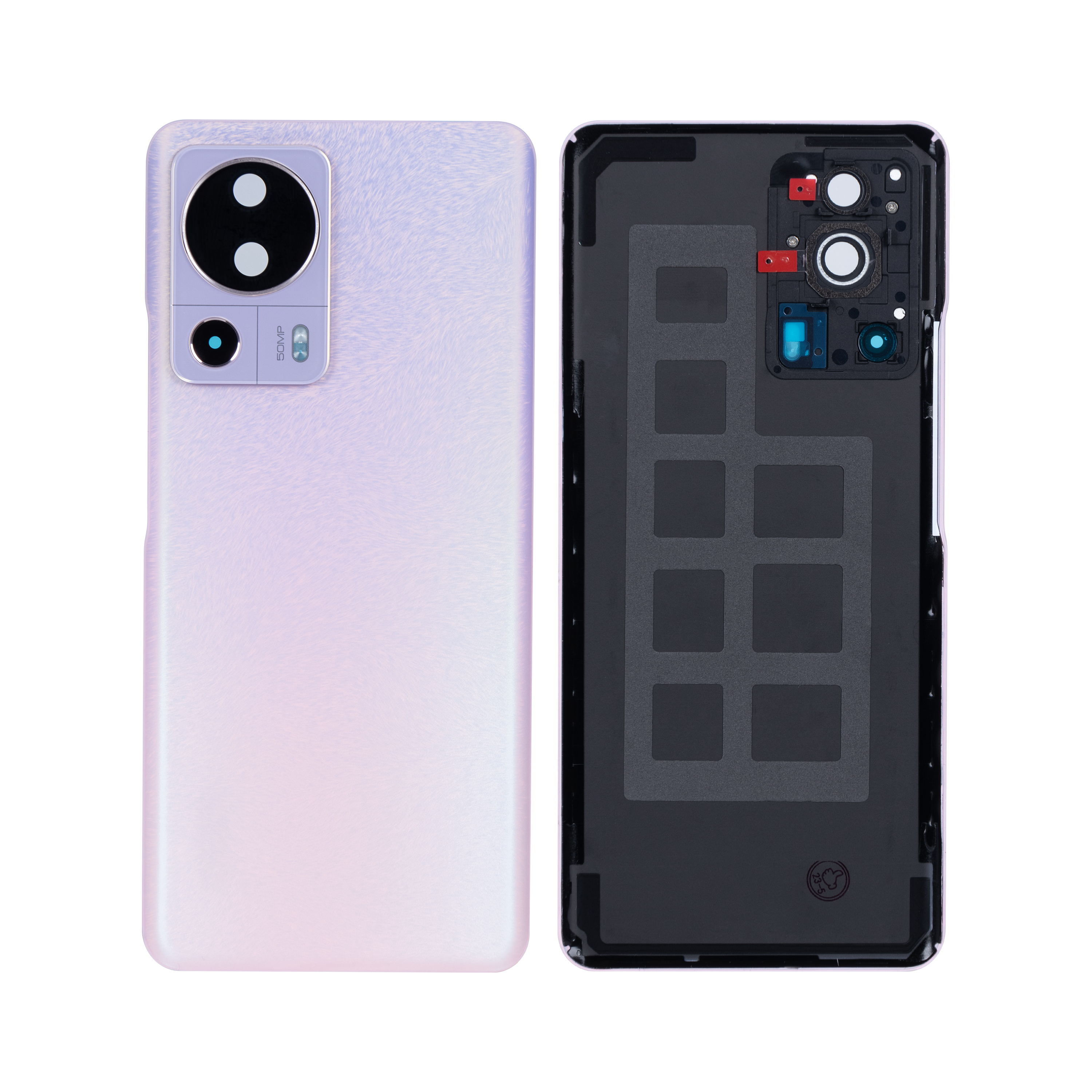 Xiaomi 13 Lite Achtercover Met Lens Lite Roze OEM