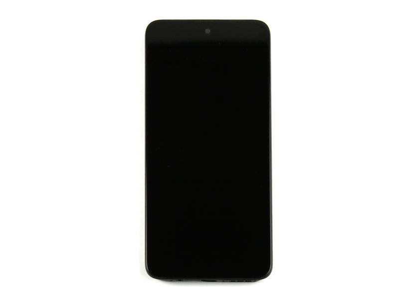 Xiaomi Redmi 10 (2021) scherm en digitizer met frame in carbon grijs OEM