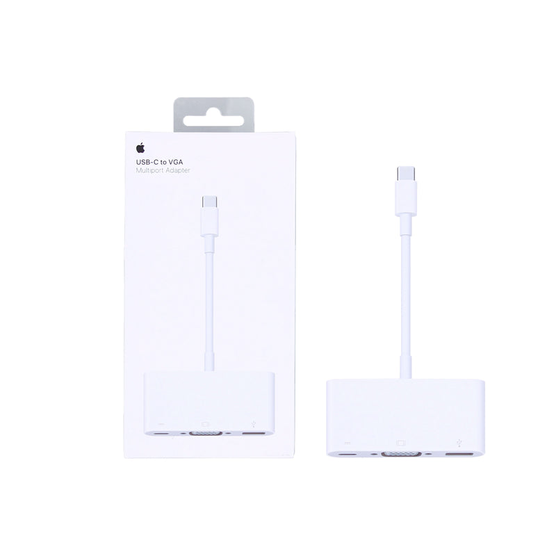 Apple-adapter MJ1L2ZM/A USB-C naar multiport (USB-C, USB-A, VGA) 15 cm voor MacBook Wit