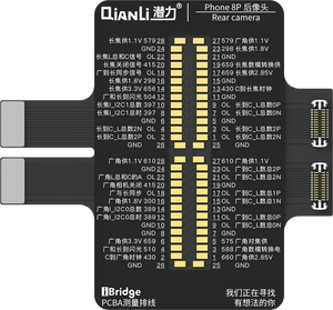 QIANLI iBridge ToolPlus PCBA-kabeltestkit For Apple 8G/5.5