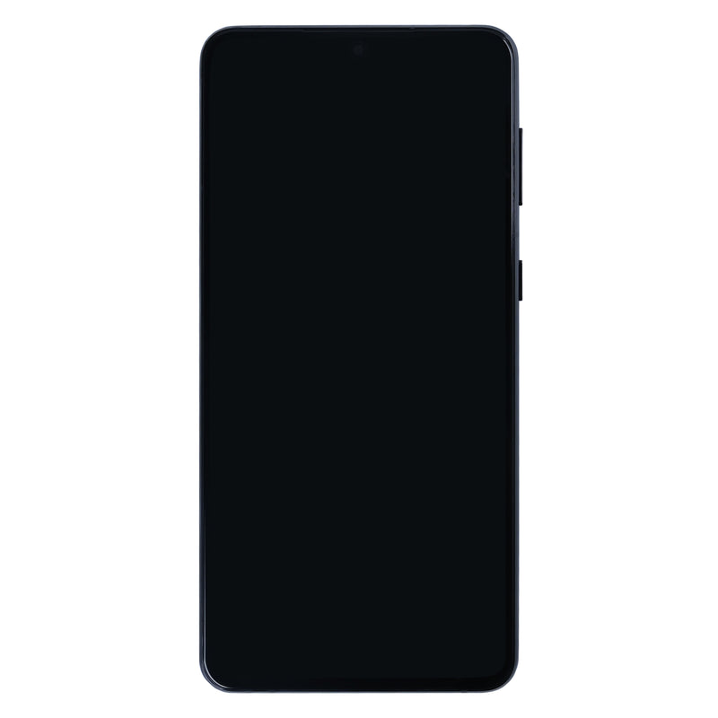 Samsung Galaxy S21 Plus 5G G996B Display en digitizer met frame Phantom Black Soft-OLED