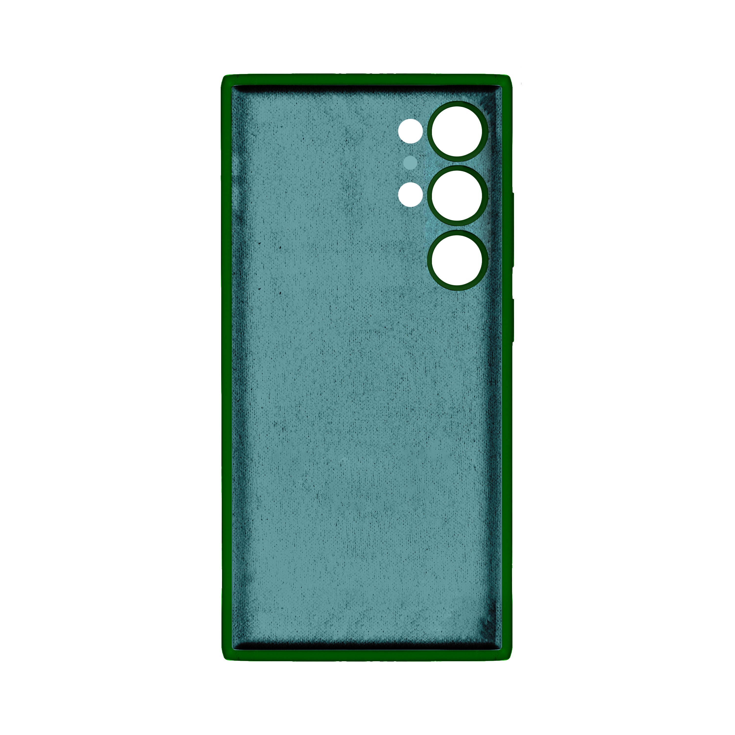 Rixus Zacht TPU Telefoonhoesje Voor Samsung Galaxy S24 Ultra Donkergroen