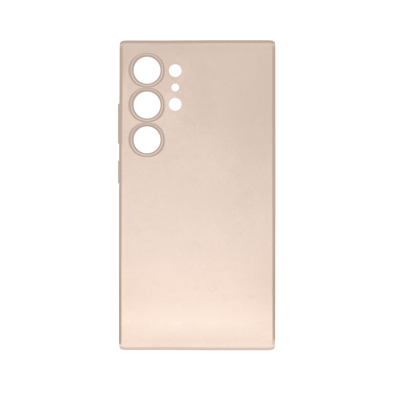Rixus Zacht TPU Telefoonhoesje Voor Samsung Galaxy S24 Ultra Goud