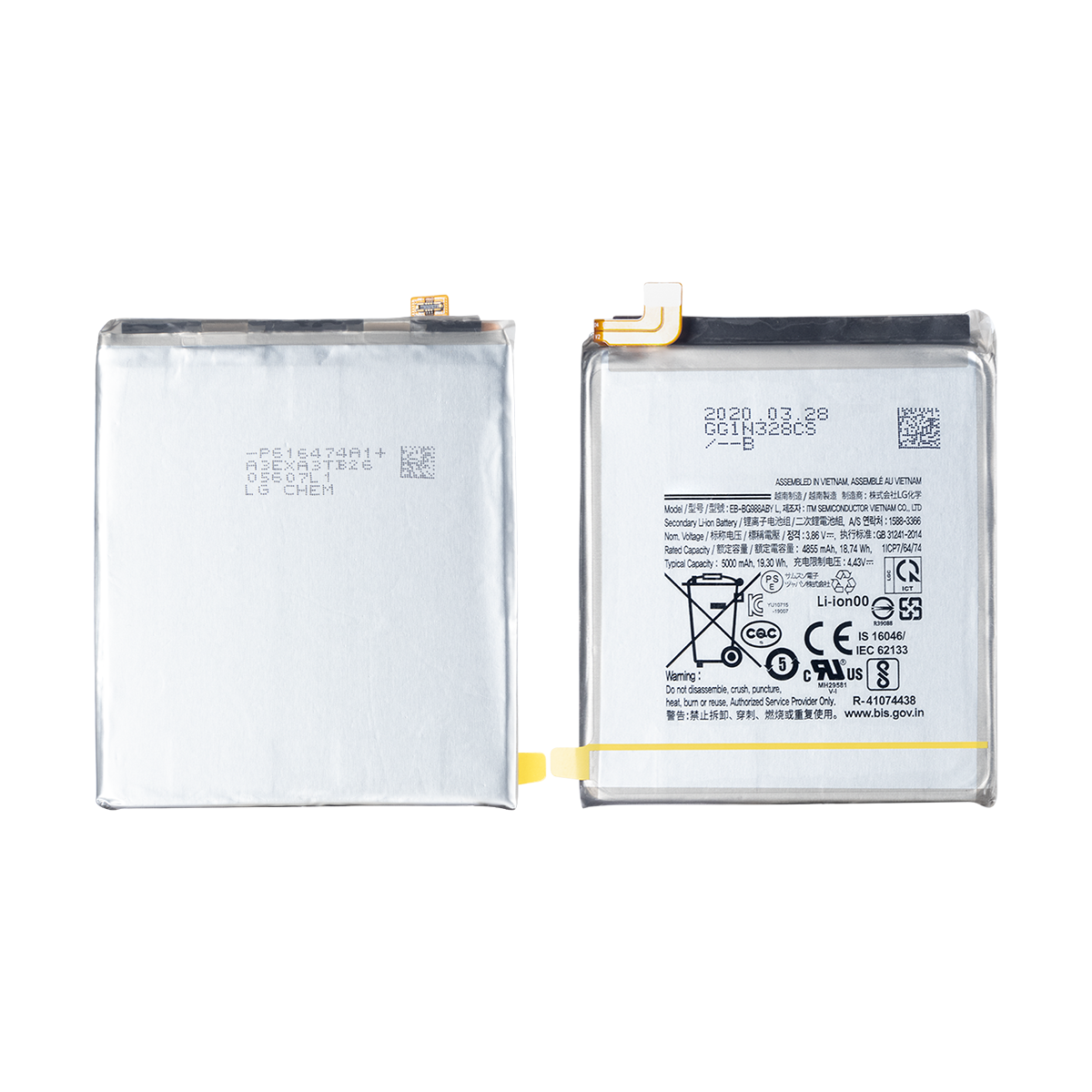 Samsung Galaxy S20 Ultra G988B Batterij EB-BG988ABY OEM