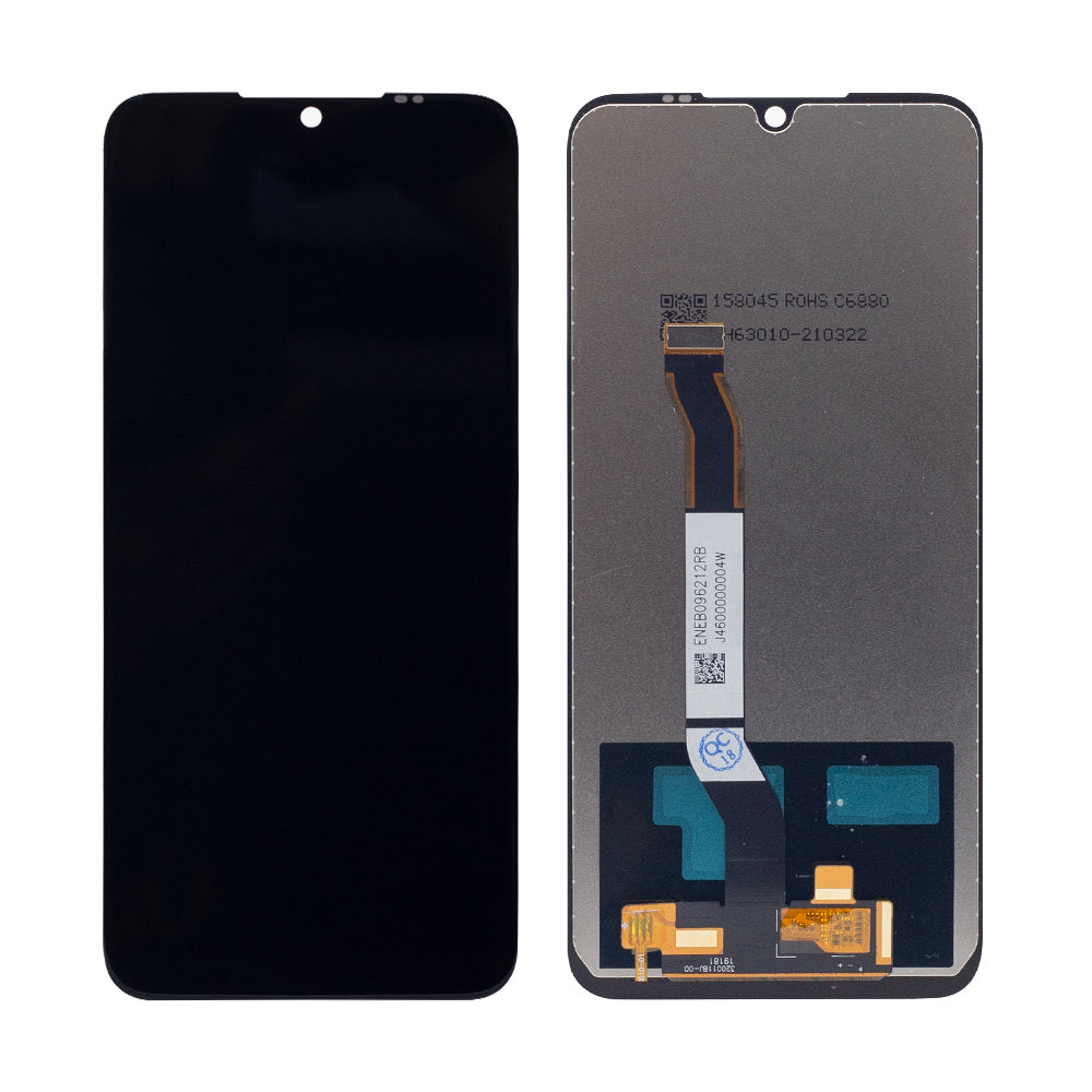 Xiaomi Redmi Note 8T-scherm en digitizer zonder frame, zwart, OEM