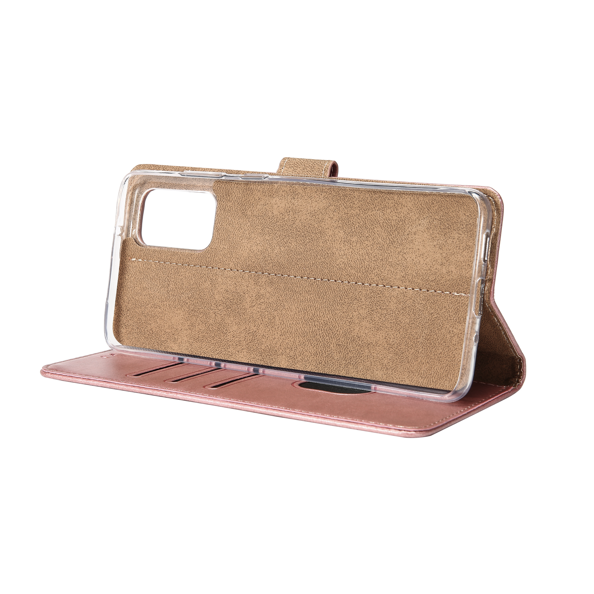 Rixus Boekhoesje Voor Samsung Galaxy A72 4G Roze