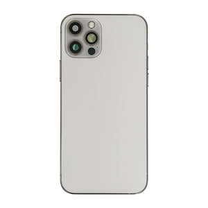 For Apple 12 Pro-behuizing met kleine onderdelen, goud, OEM
