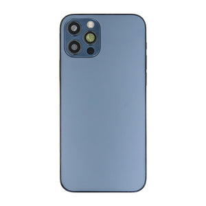 For Apple 12 Pro-behuizing met kleine onderdelen, blauw OEM