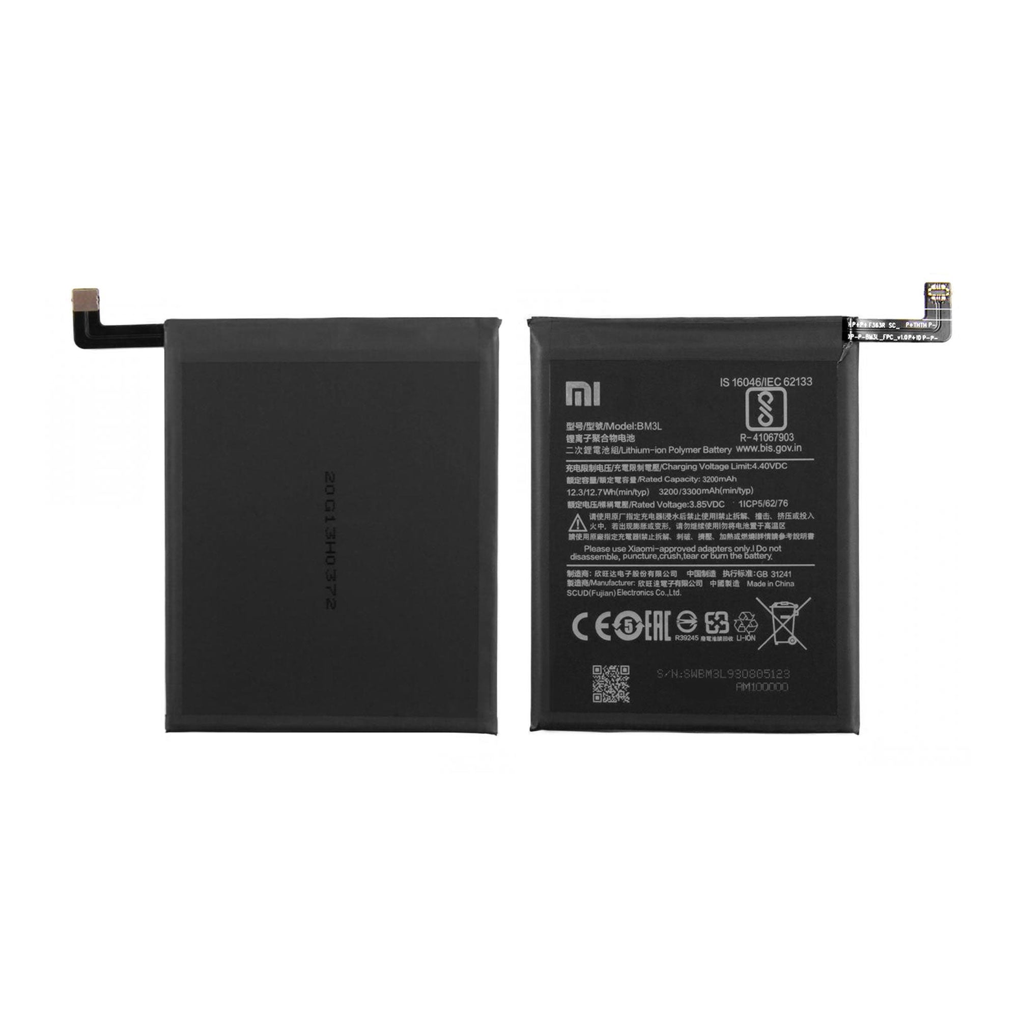 Xiaomi Mi 9-batterij BM3L OEM