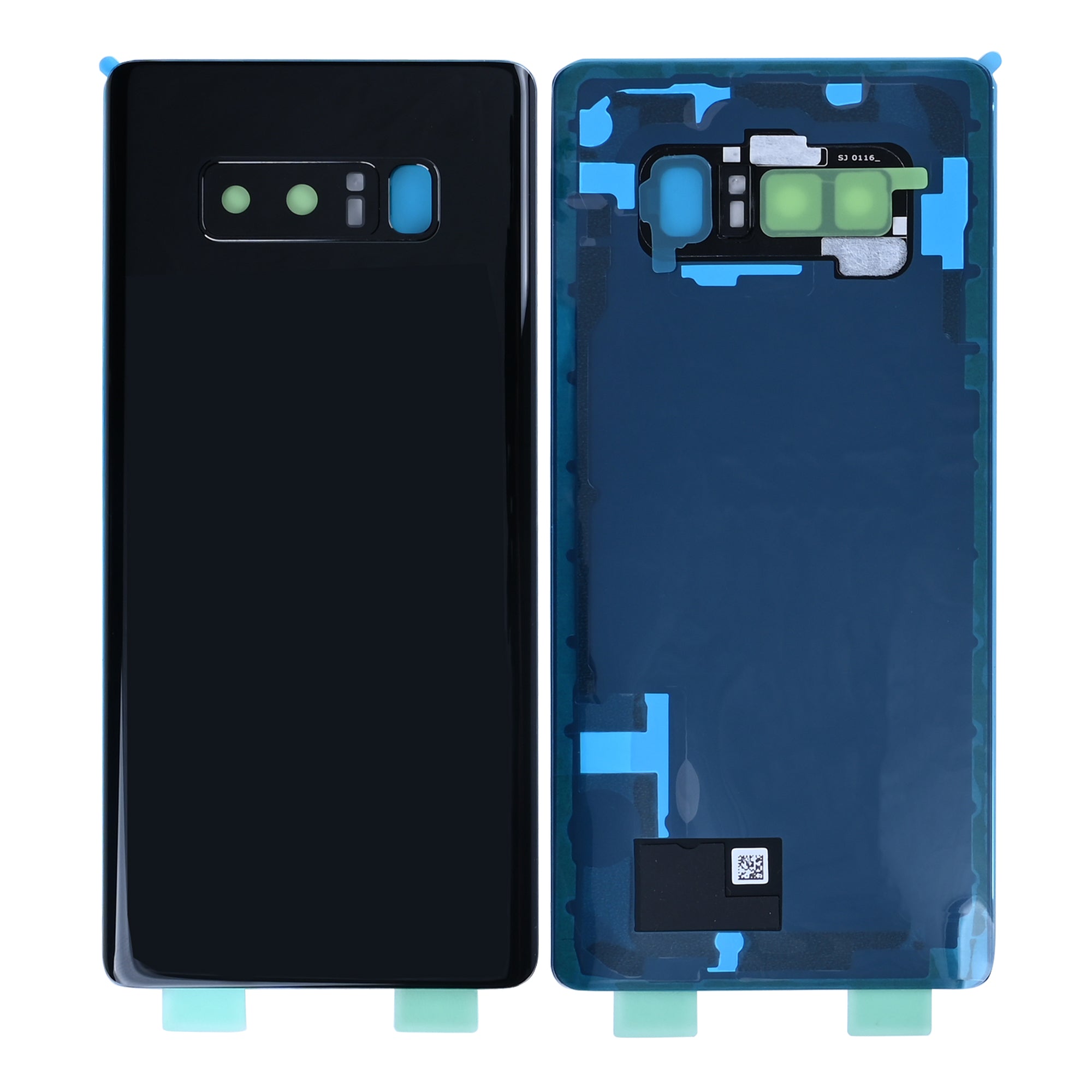 Samsung Galaxy Note 8 N950F achterkant met lens Midnight Black OEM