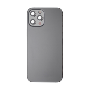 For Apple 12 Pro Max behuizing met kleine onderdelen grafiet OEM