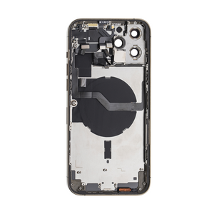 For Apple 12 Pro Max behuizing met kleine onderdelen goud OEM