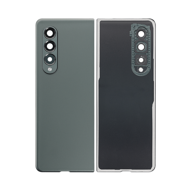 Samsung Galaxy Z Fold3 5G F926B achterkant met lens Phantom Green OEM