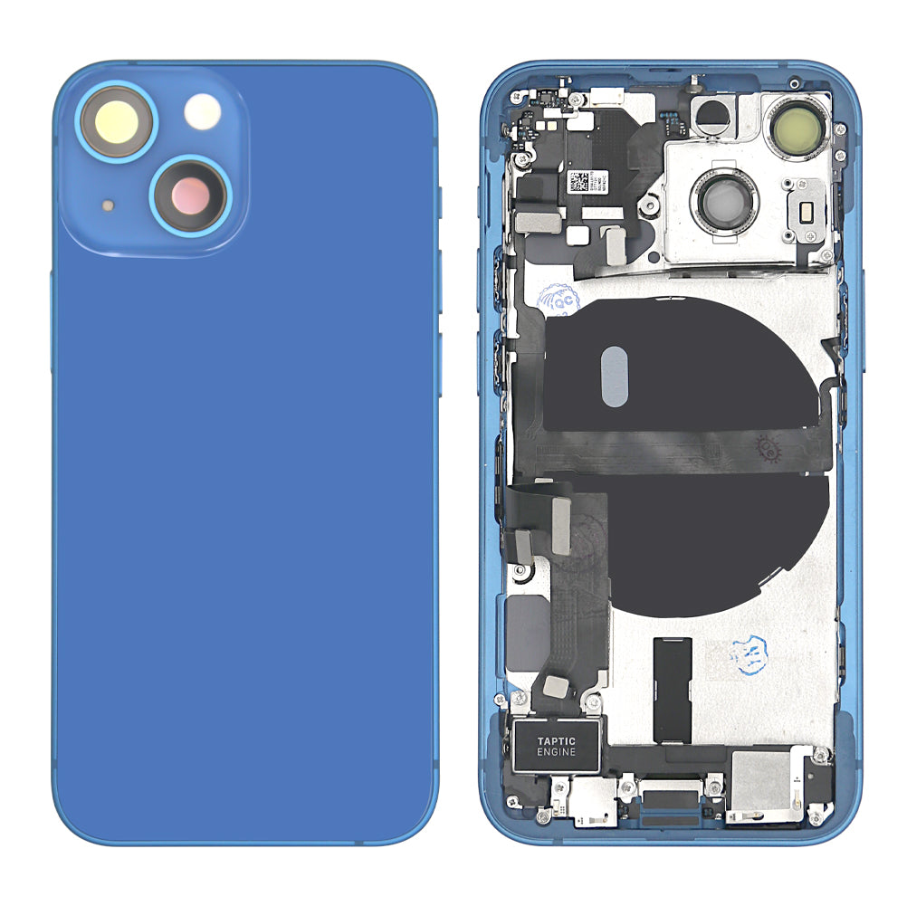 For Apple 13 Mini-behuizing met kleine onderdelen, blauw OEM