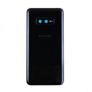 Samsung Galaxy S10e G970F achterkant met lensprisma zwart OEM