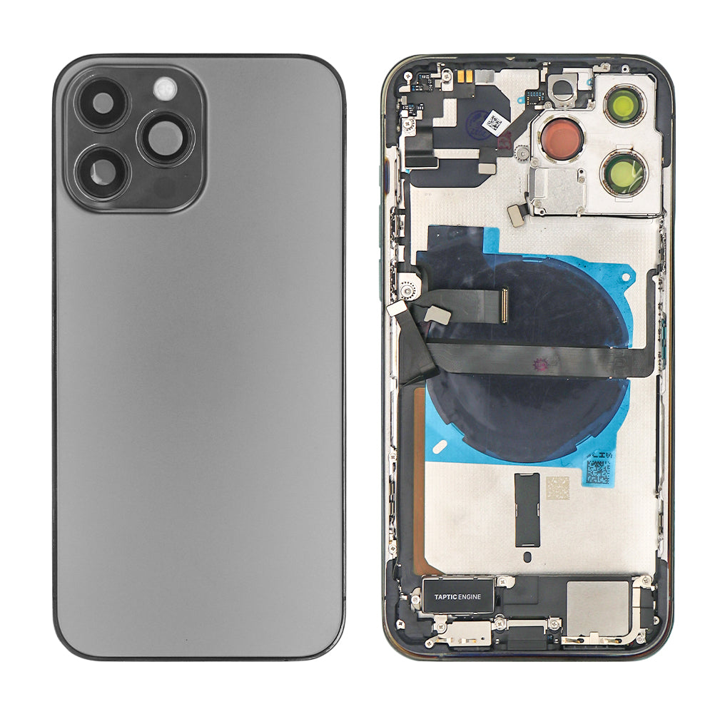 For Apple 13 Pro Max behuizing met kleine onderdelen grafiet OEM