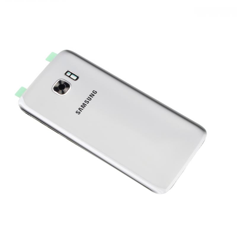Samsung Galaxy S7 Edge G935F achterkant met lens zilver OEM