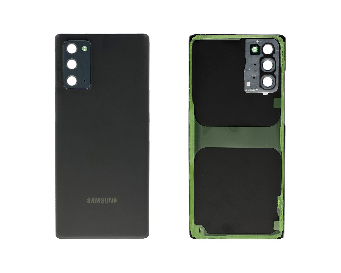 Samsung Galaxy Note 20 N980F achterkant met lens Mystic Grey OEM