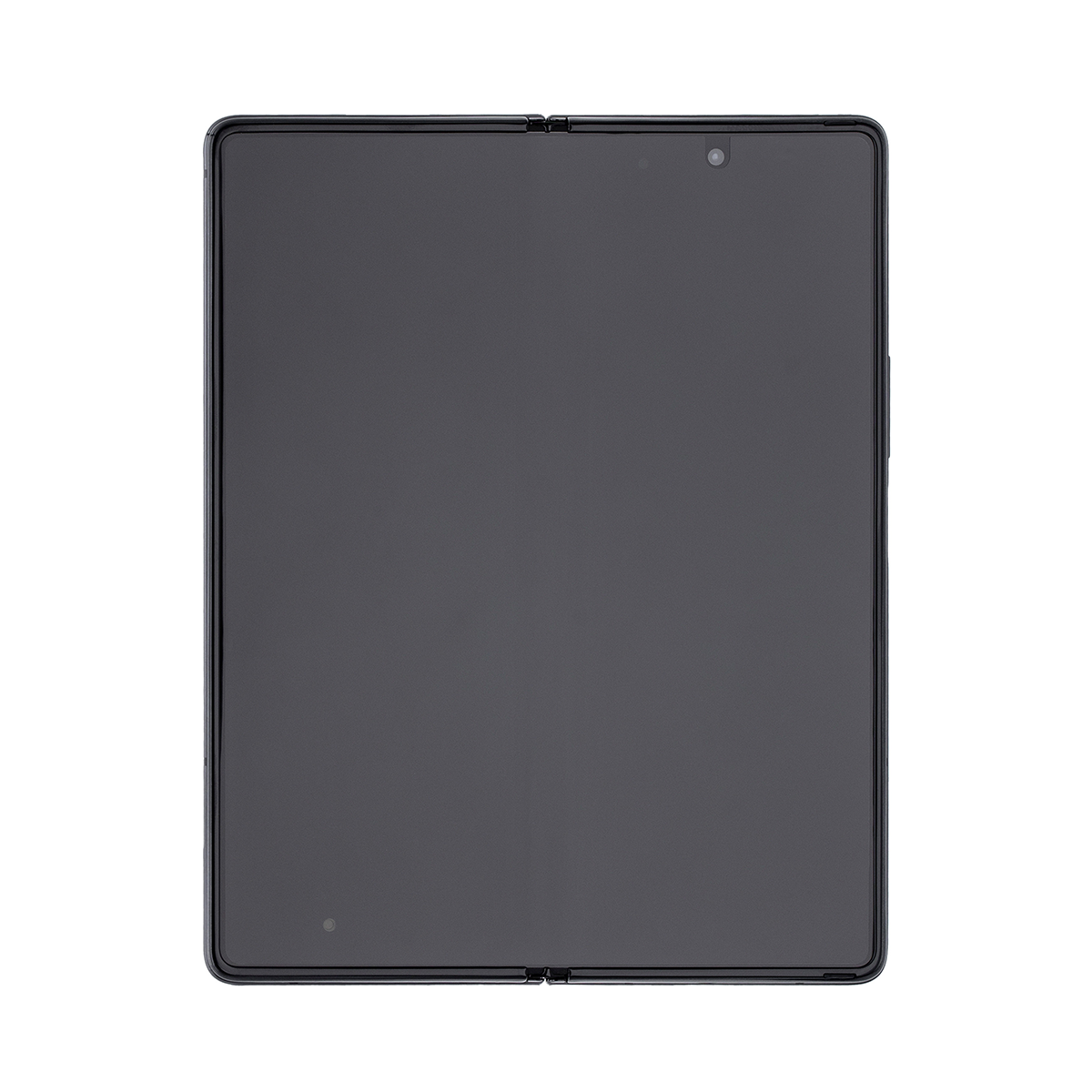 Samsung Galaxy Z Fold2 5G F916B Hoofdscherm en digitizer met frame Mystic Black met zilveren scharnier Service Pack