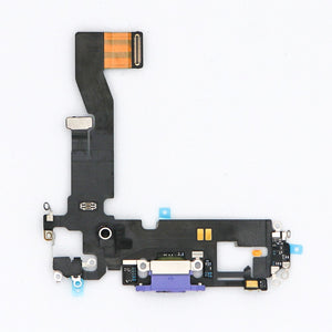 For Apple iPhone 12 Systeem Opladen Flex Paars Getrokken