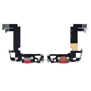 For Apple iPhone 12 Mini Systeem Opladen Flex Rood Getrokken