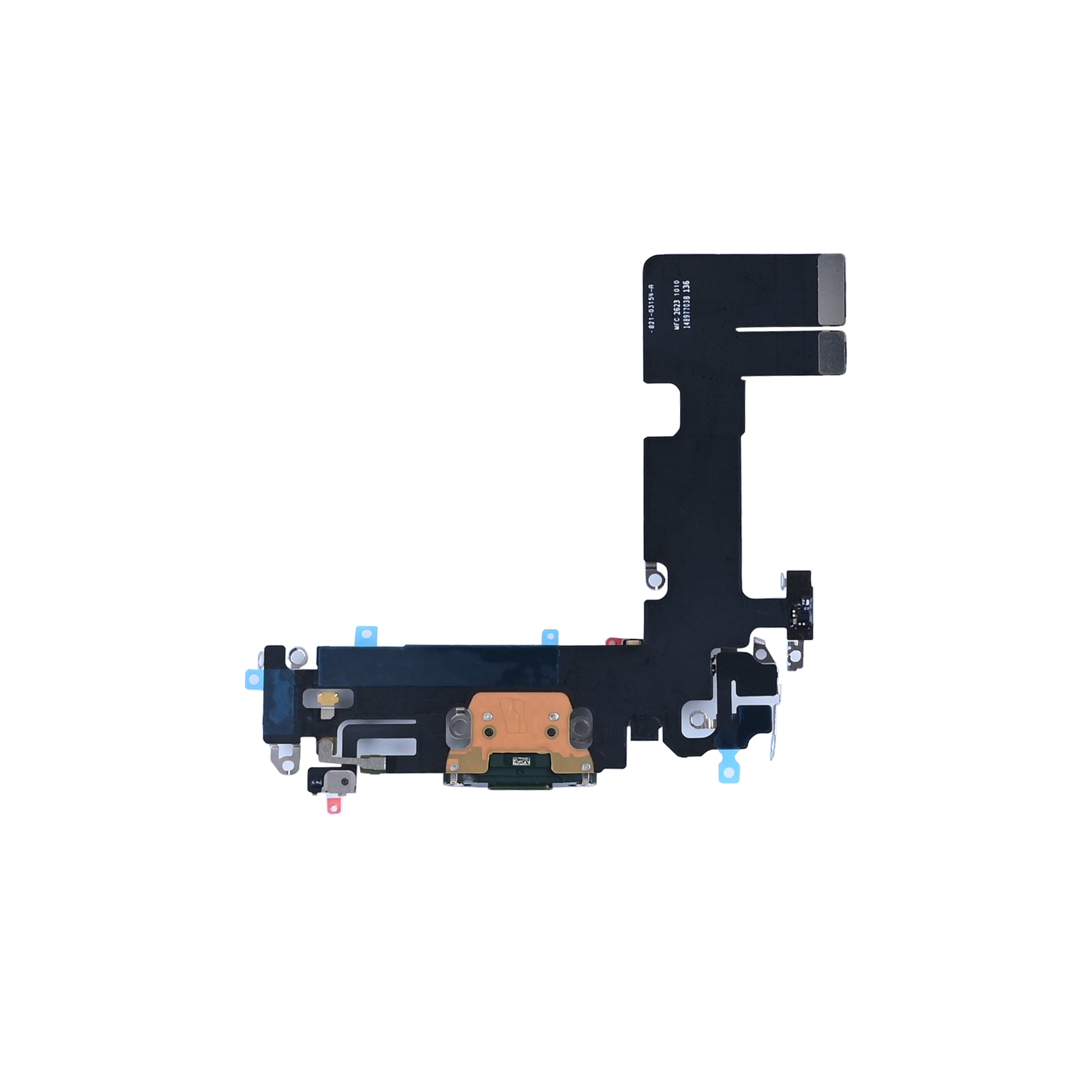 For Apple iPhone 13 Systeem Opladen Flex Groen Getrokken