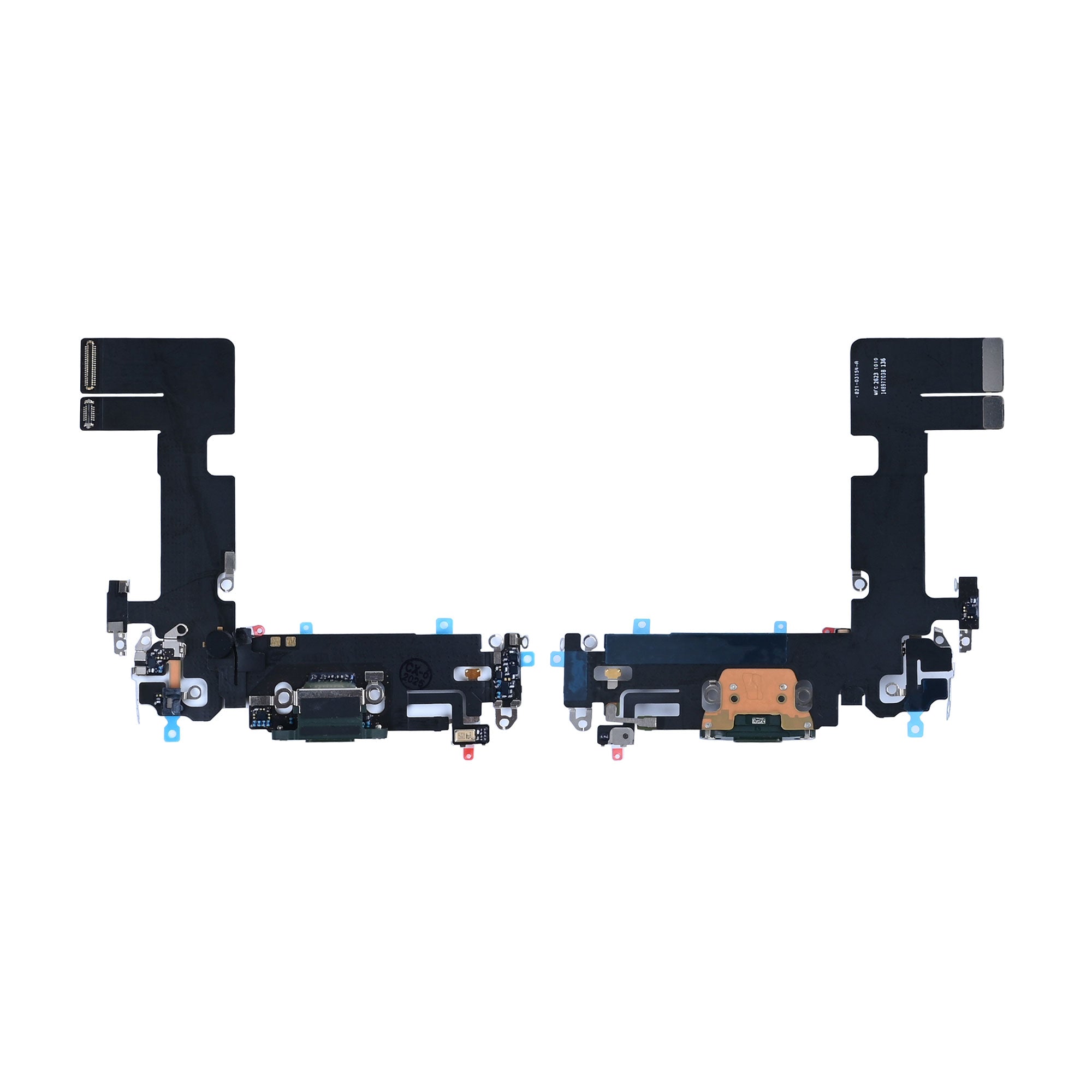 For Apple iPhone 13 Systeem Opladen Flex Groen Getrokken