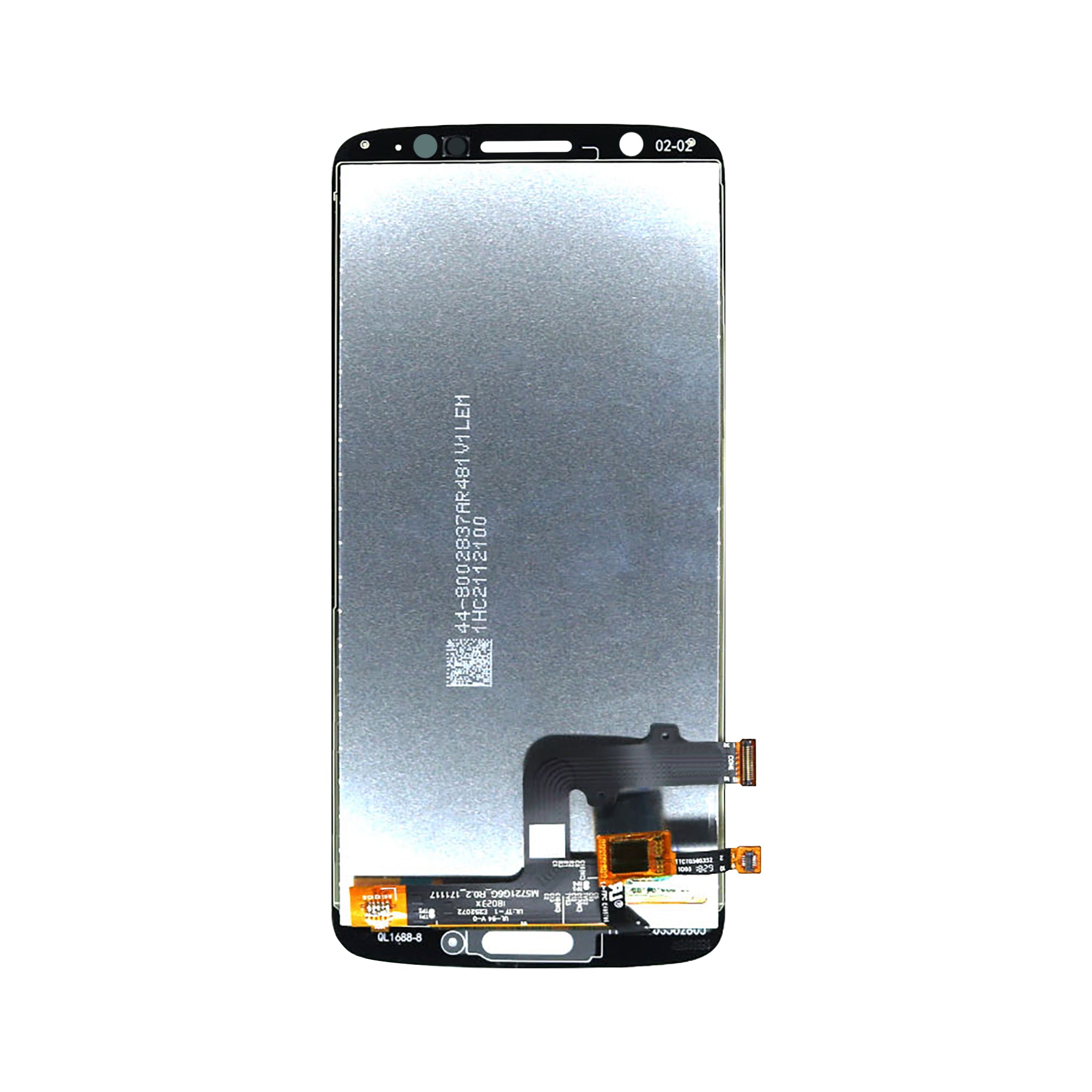 Motorola Moto G6 Scherm en Digitizer Zonder Frame Zilver OEM