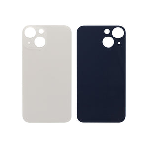 For Apple 13 Mini achterglas, vergroot cameraframe, compatibel met Starlight
