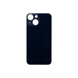 For Apple 13 Mini achterglas, vergroot cameraframe Midnight compatibel