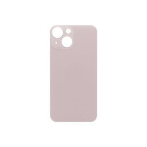 For Apple 13 Mini achterglas, vergroot cameraframe roze compatibel