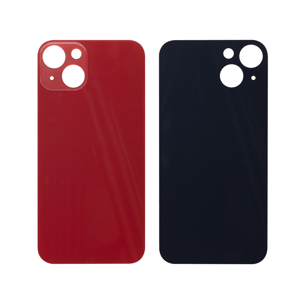 For Apple 13 achterglas, vergroot cameraframe rood compatibel