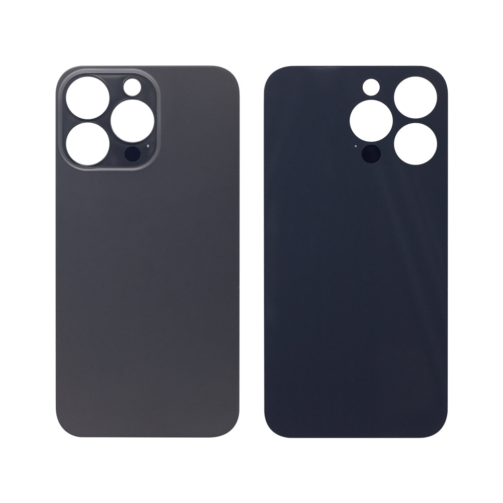 For Apple 13 Pro achterglas, vergroot cameraframe grafiet compatibel