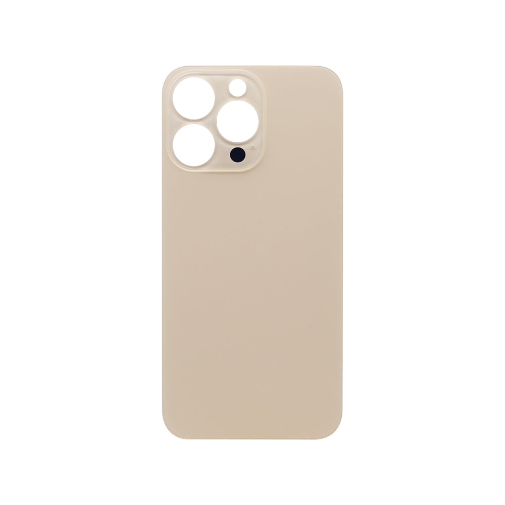 For Apple 13 Pro achterglas, vergroot cameraframe goud compatibel