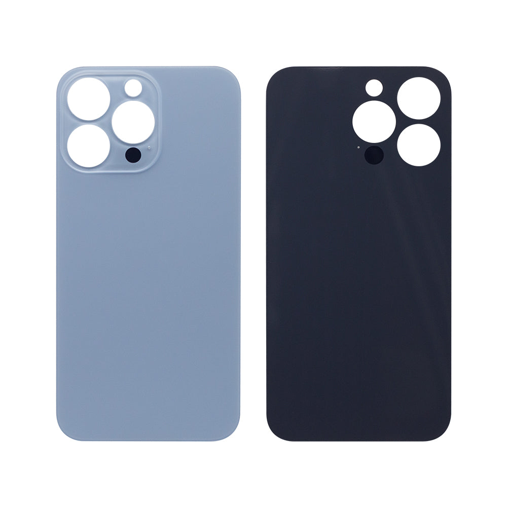 For Apple 13 Pro achterglas, vergroot camerakader Sierra Blue compatibel