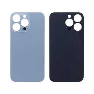 For Apple 13 Pro achterglas, vergroot camerakader Sierra Blue compatibel