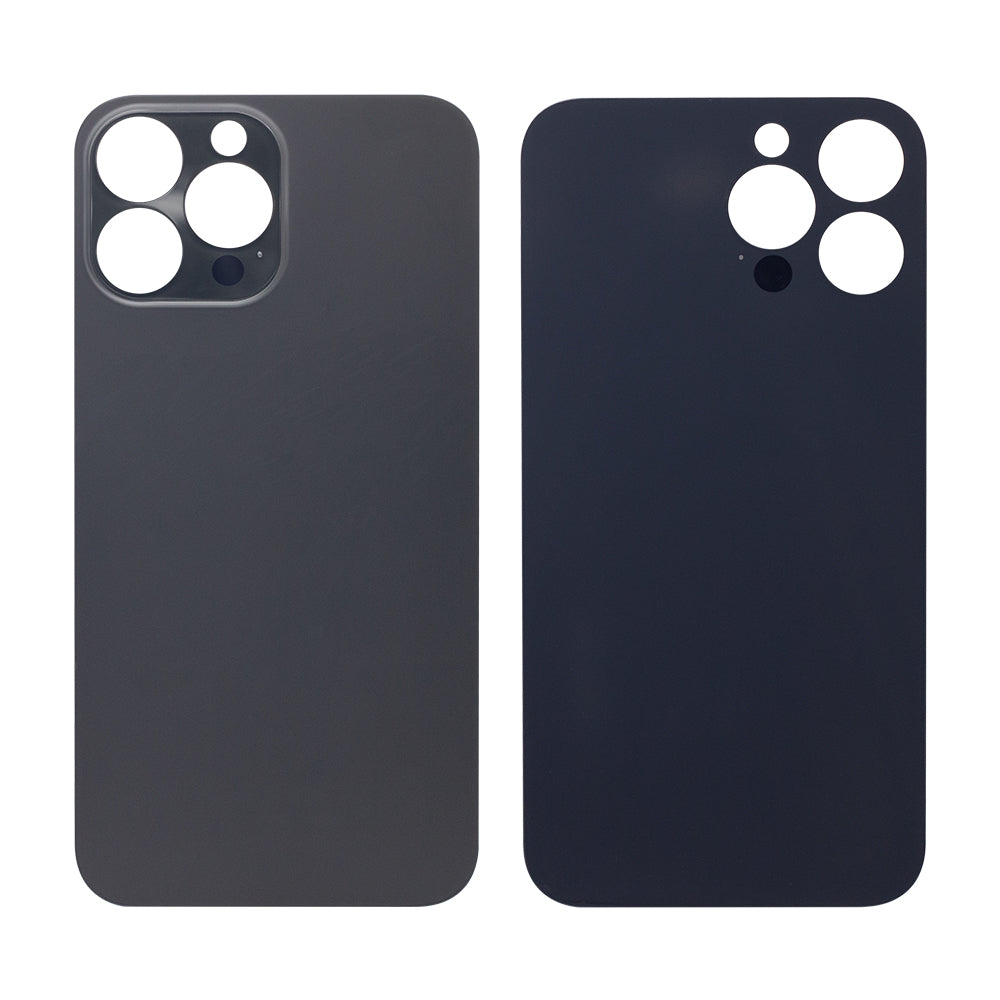 For Apple 13 Pro Max achterglas, vergroot cameraframe grafiet compatibel