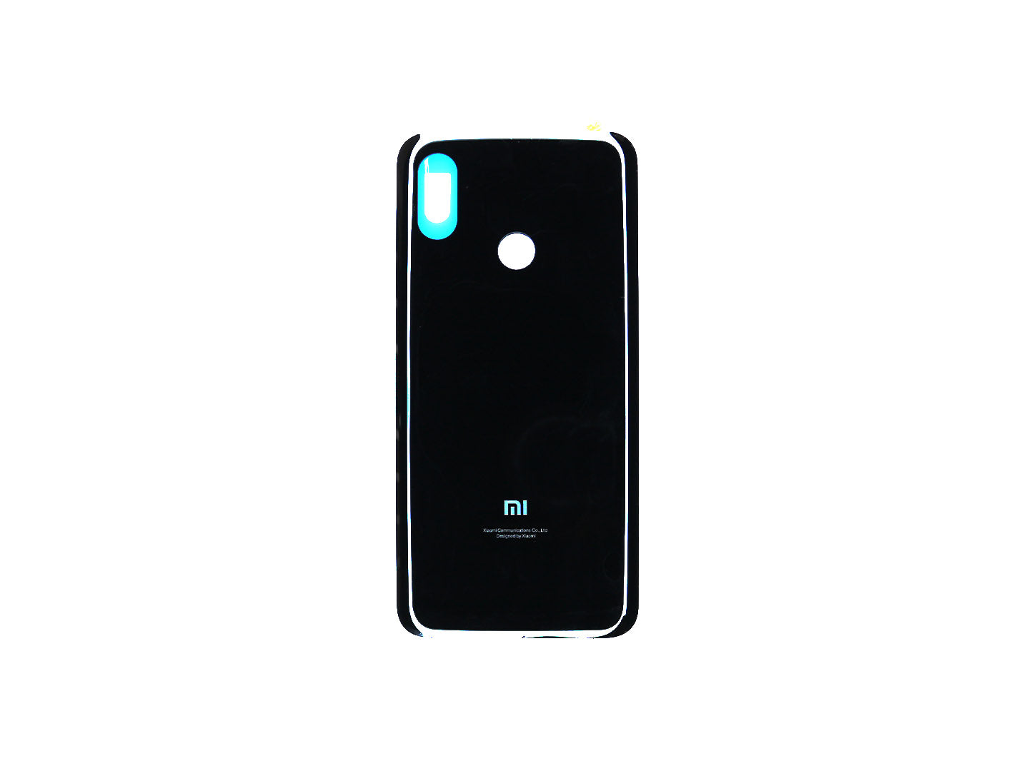 Xiaomi Mi 8 achterkant zonder lens zwart OEM