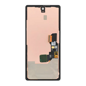 Google Pixel 6A Scherm en Digitizer Zonder Frame Zwart Service Pack